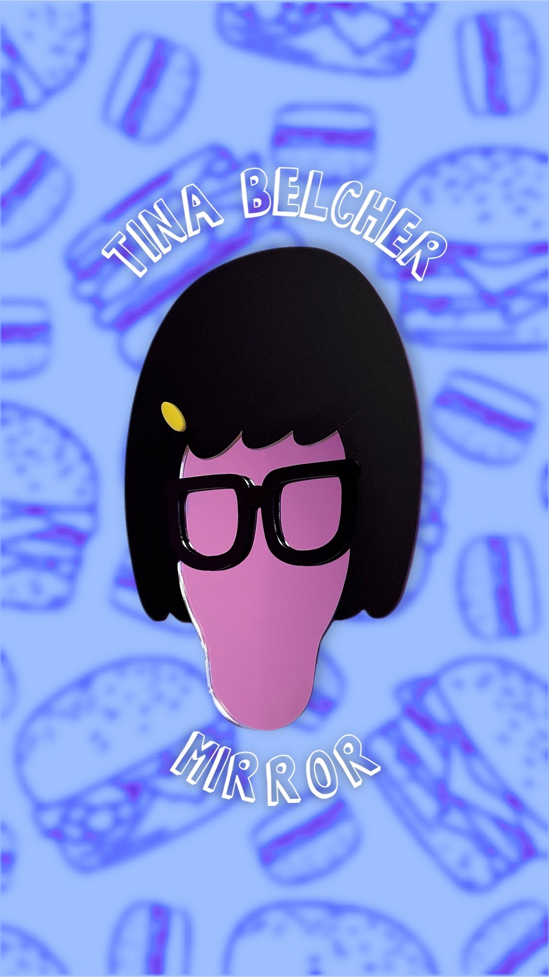 Tina Belcher Wall Mirror