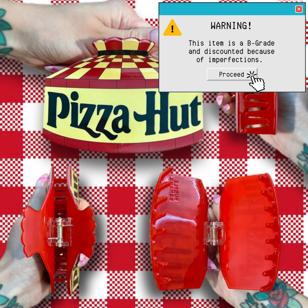 *B-GRADE* Pizza Hut Claw Clip