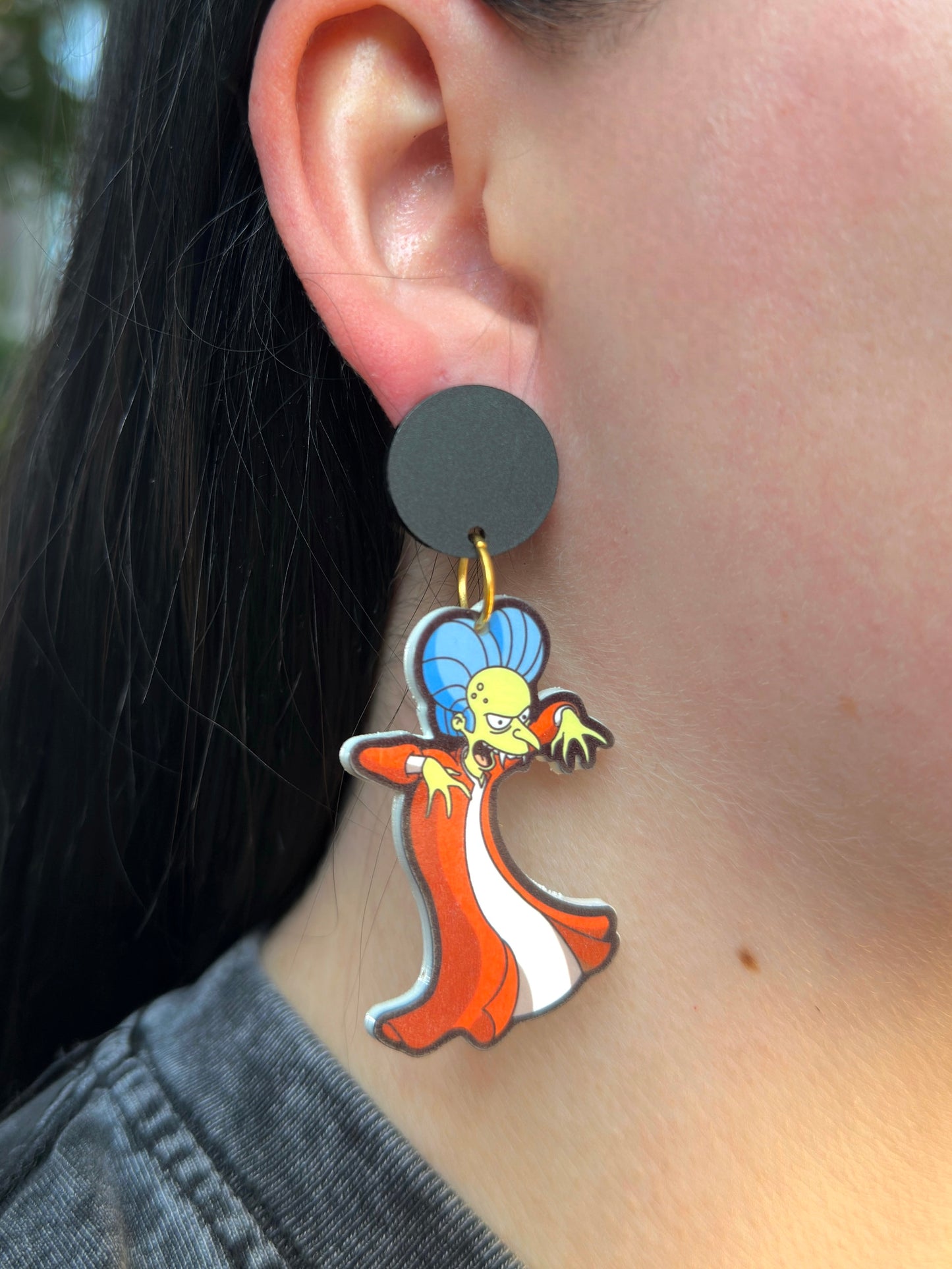 The Burnsy is a Vamp Earrings