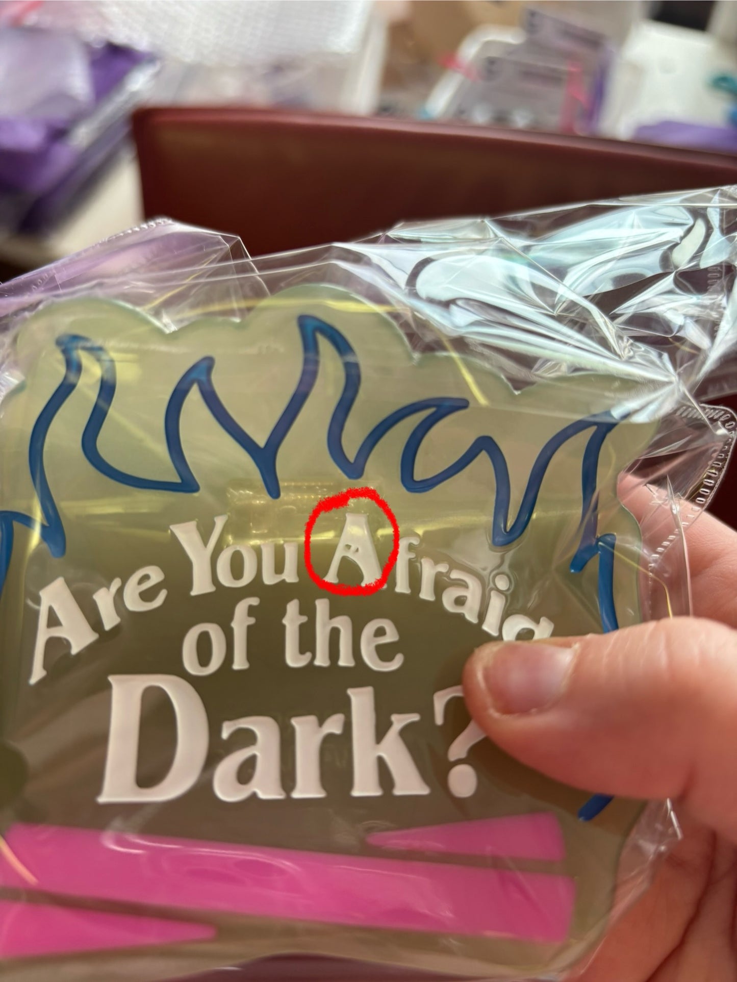 *B-GRADE* Are You Afraid Of The Dark Claw Clip
