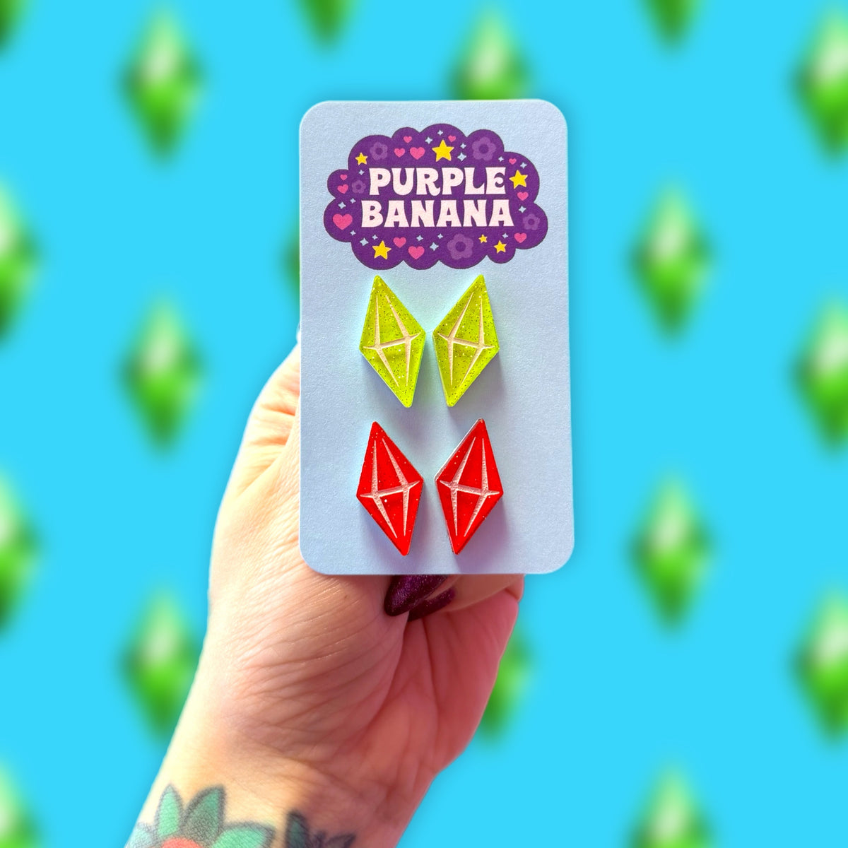 Sims Plumbob Stud Pack