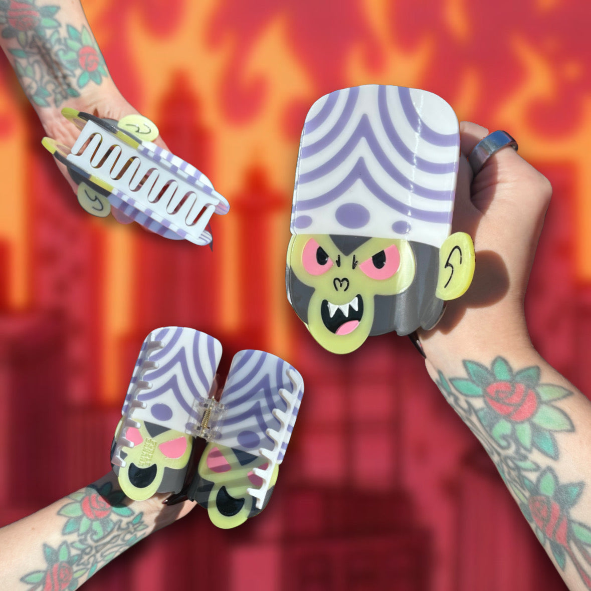 Mojo Jojo Claw Clip *PREORDER*