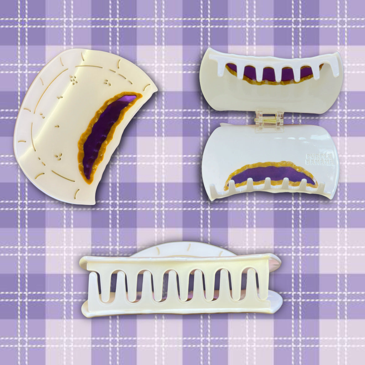 PB&J Claw Clip
