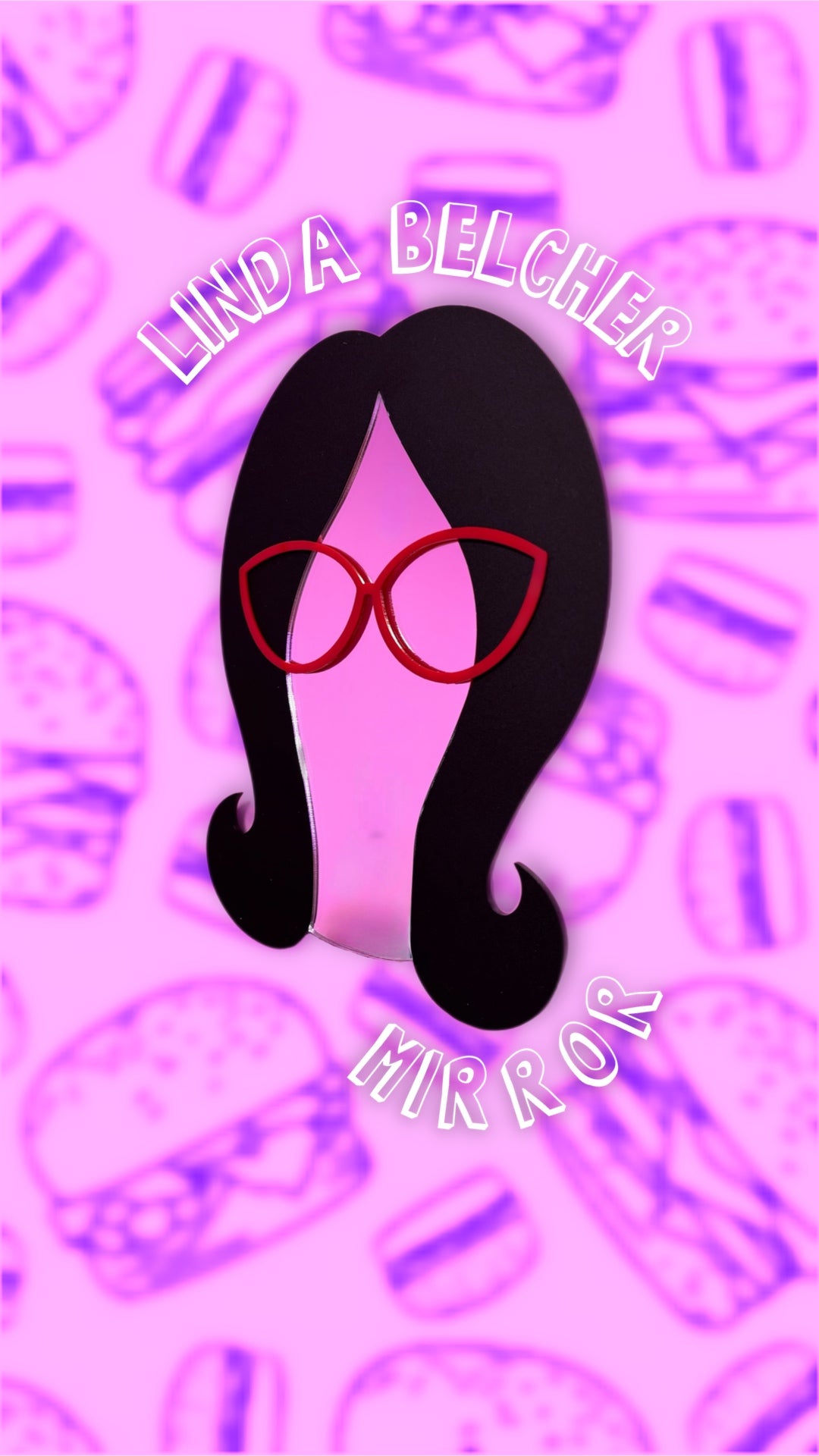 Linda Belcher Wall Mirror