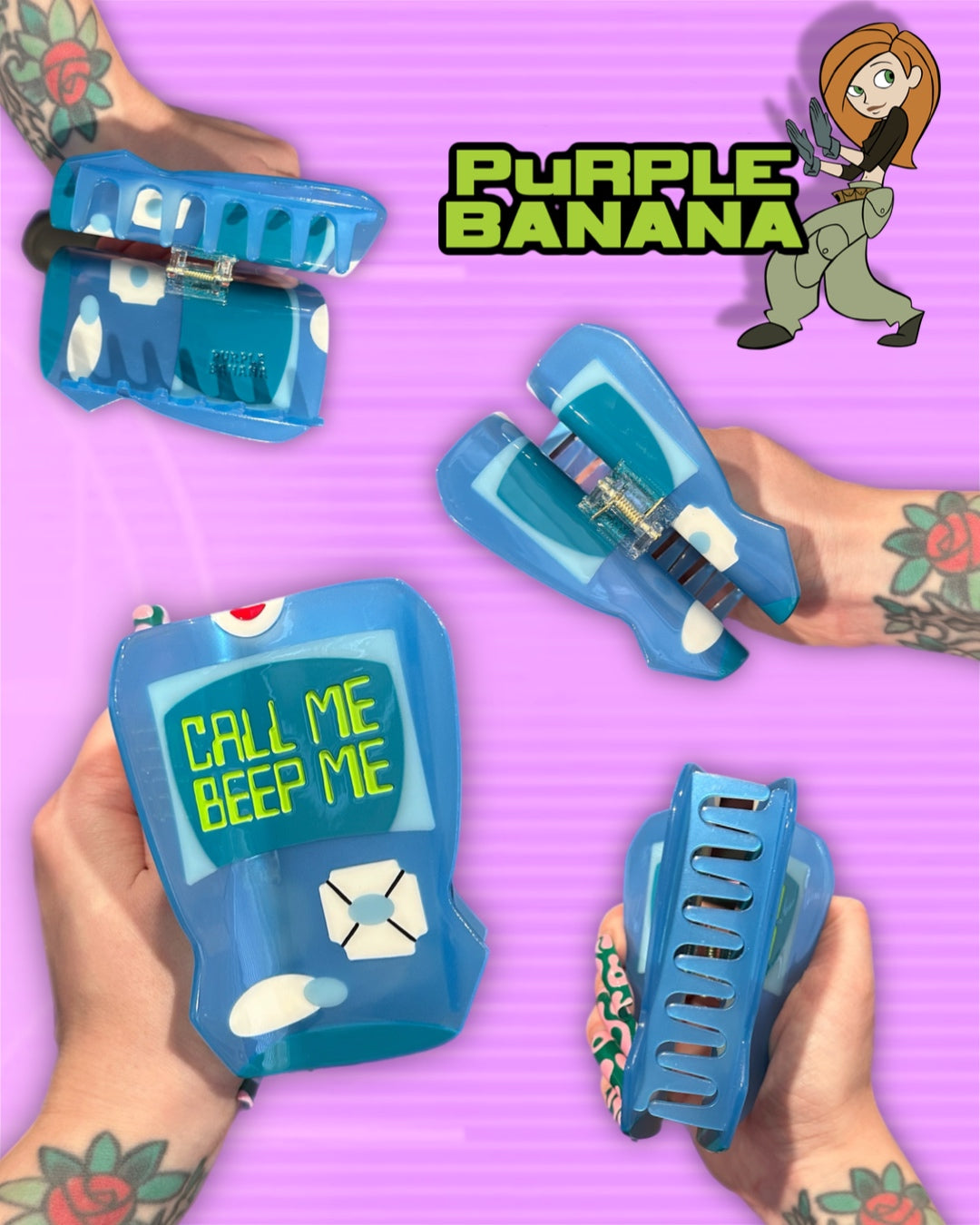Kim Possible Claw Clip *PREORDER*