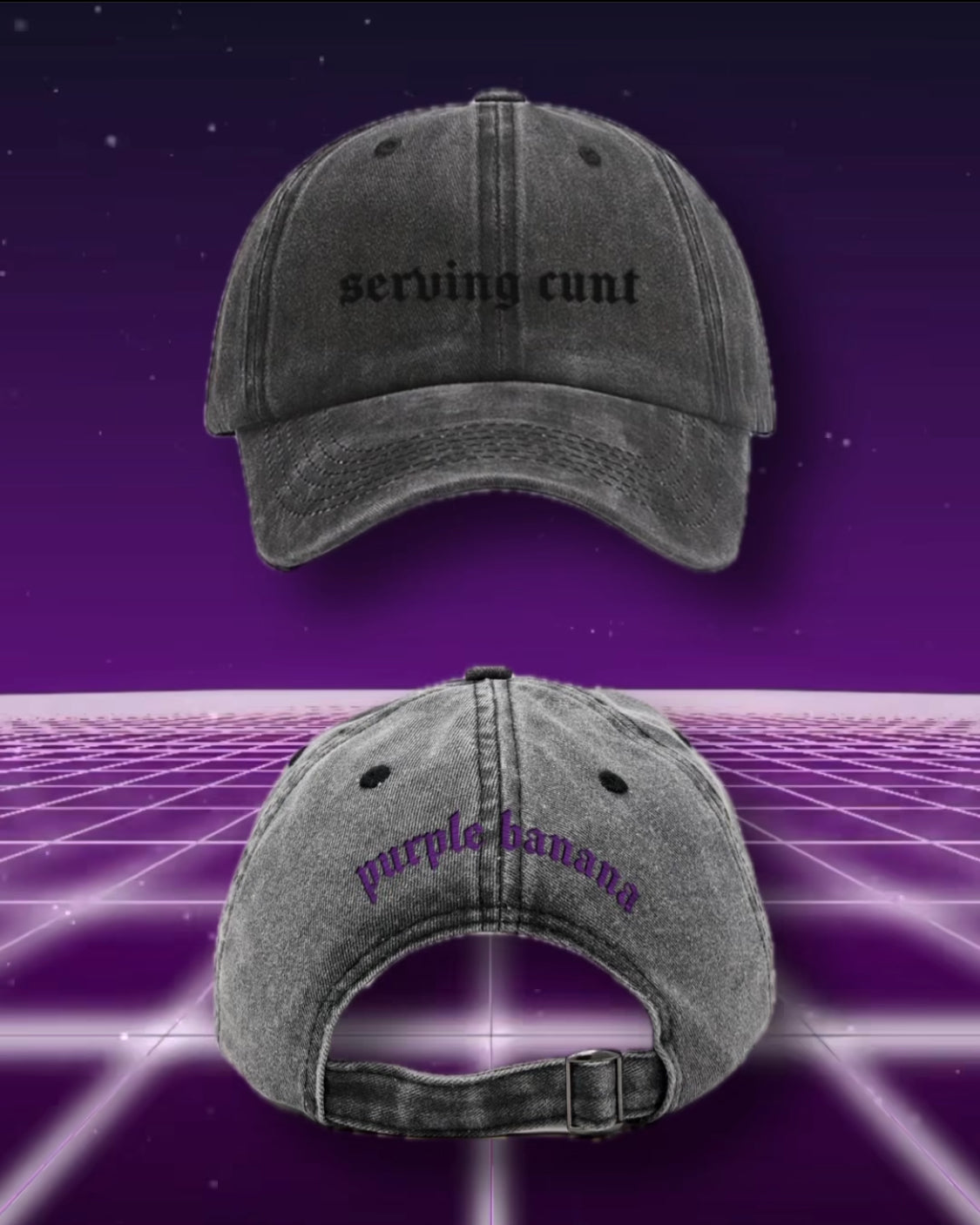 Serving Cunt Dad Hat