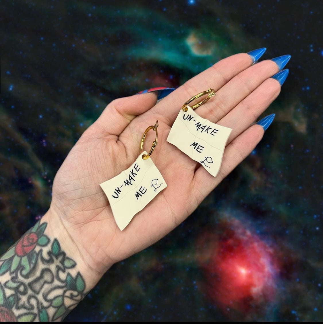 Un-Make Me Earrings
