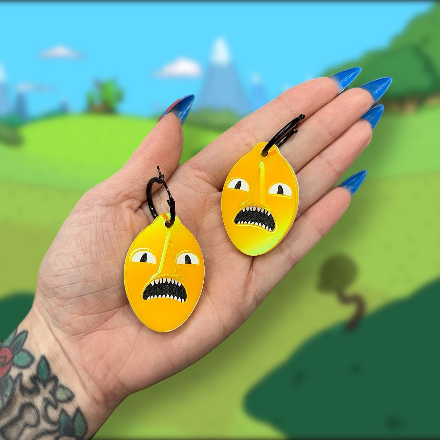 Lemongrab Earrings