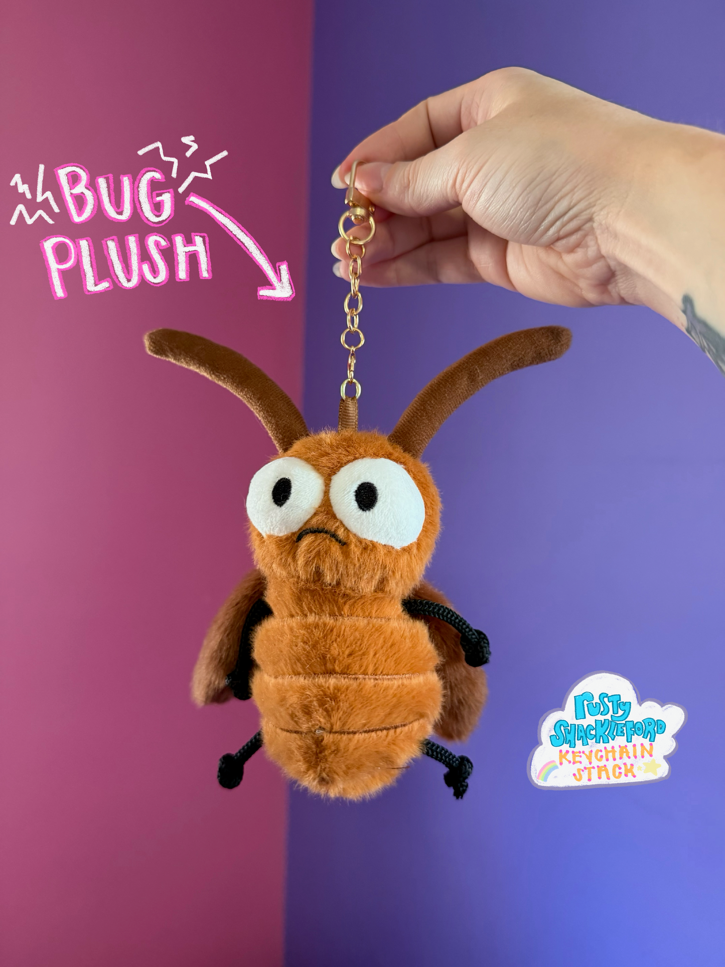 Rusty Shackleford Keychain Smoke Stack