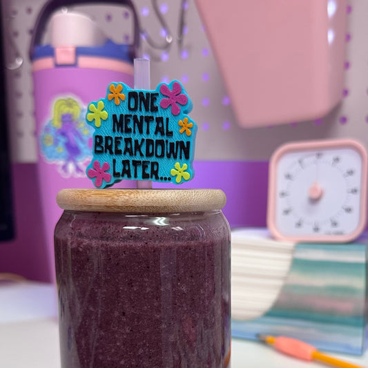 One Menty B Later Straw Topper