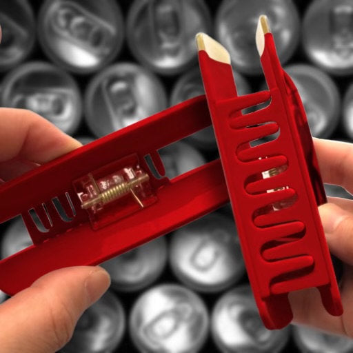 Cherry Coke Claw Clip