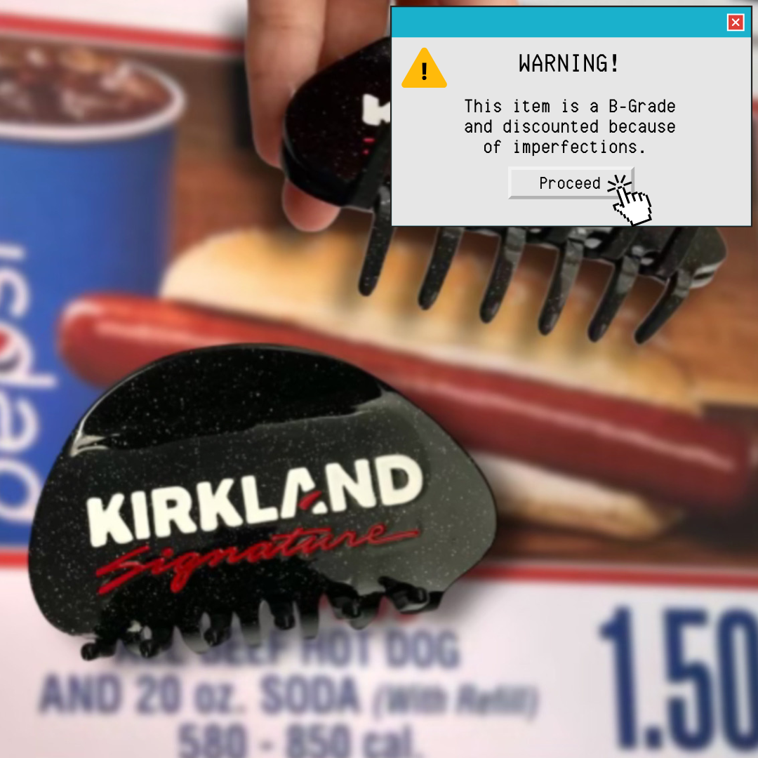 *B-GRADE* Price Club Claw Clip