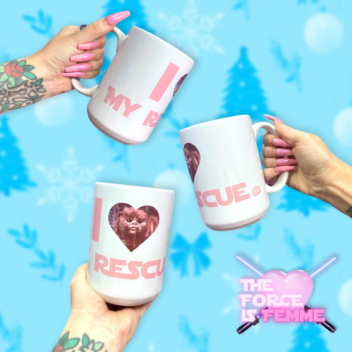 I Heart My Rescue Mug