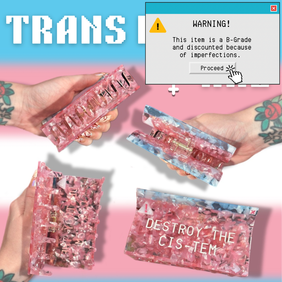 *B-GRADE* Destroy The Cis-Tem Claw Clip