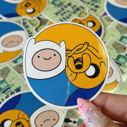 Finn & Jake Sticker