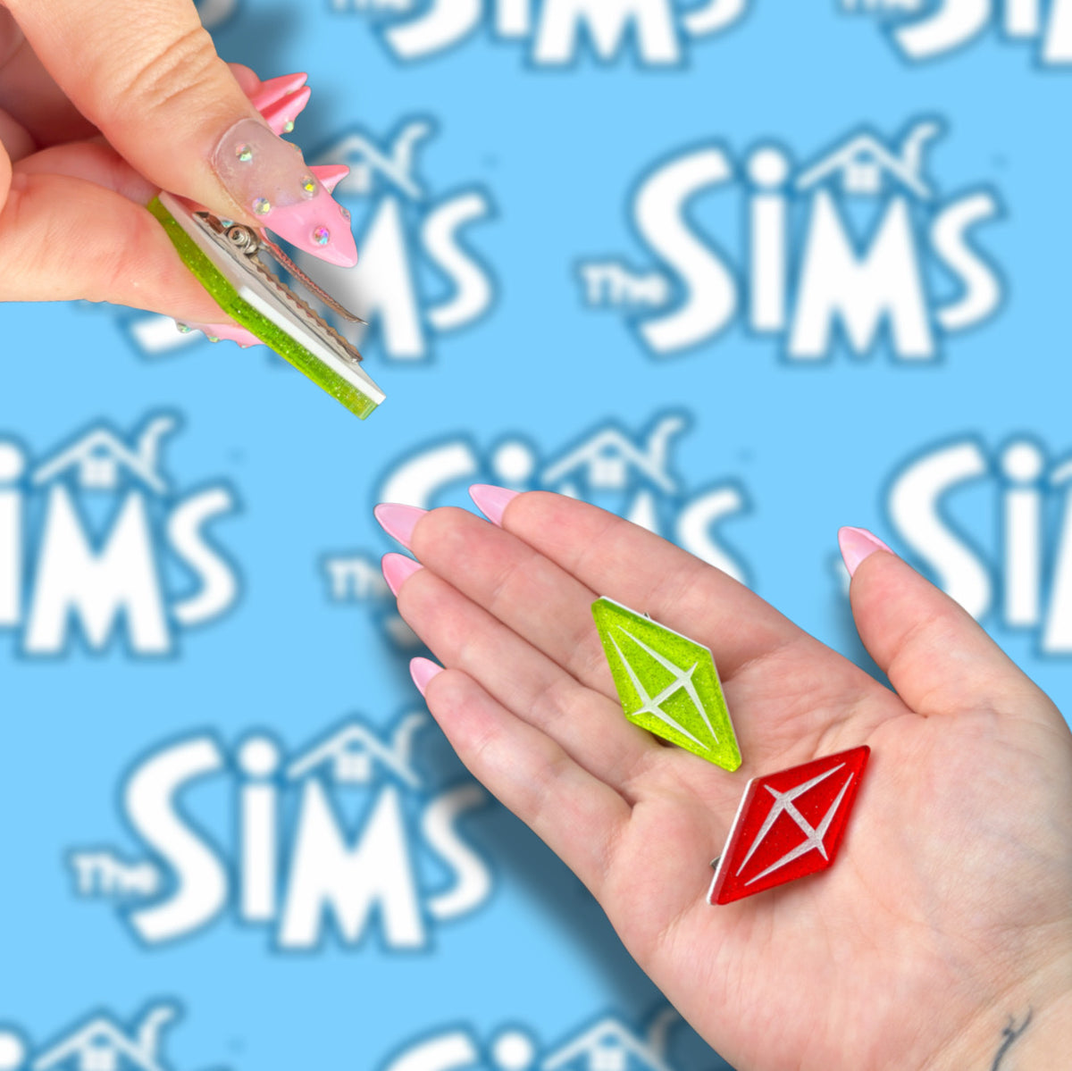 Plumbob Clip Duo