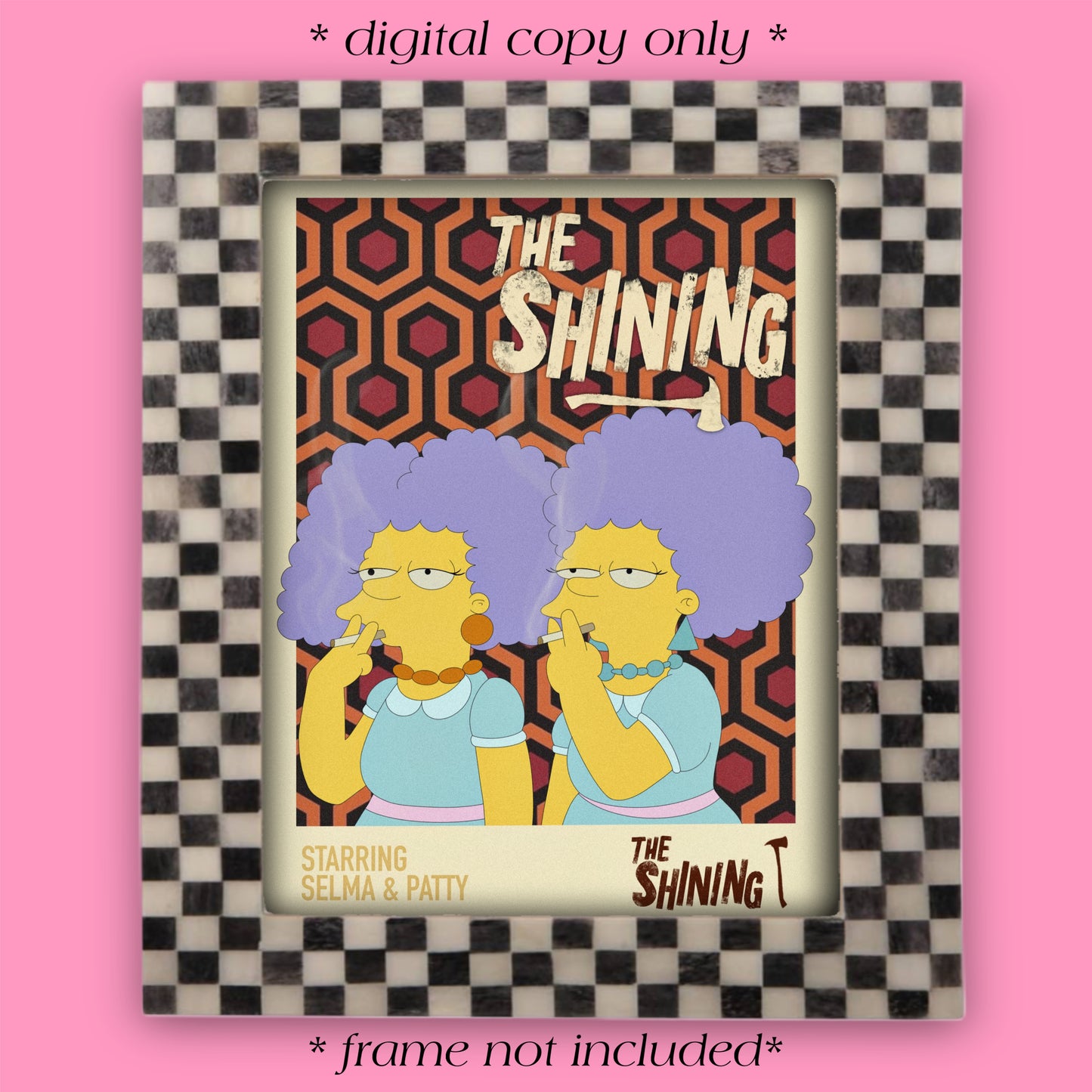 The Simpsons Twins Digital Print