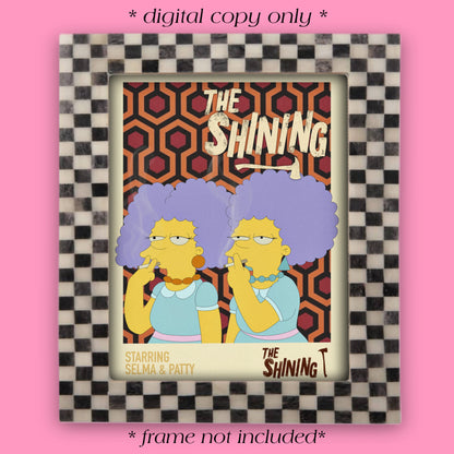 The Simpsons Twins Digital Print