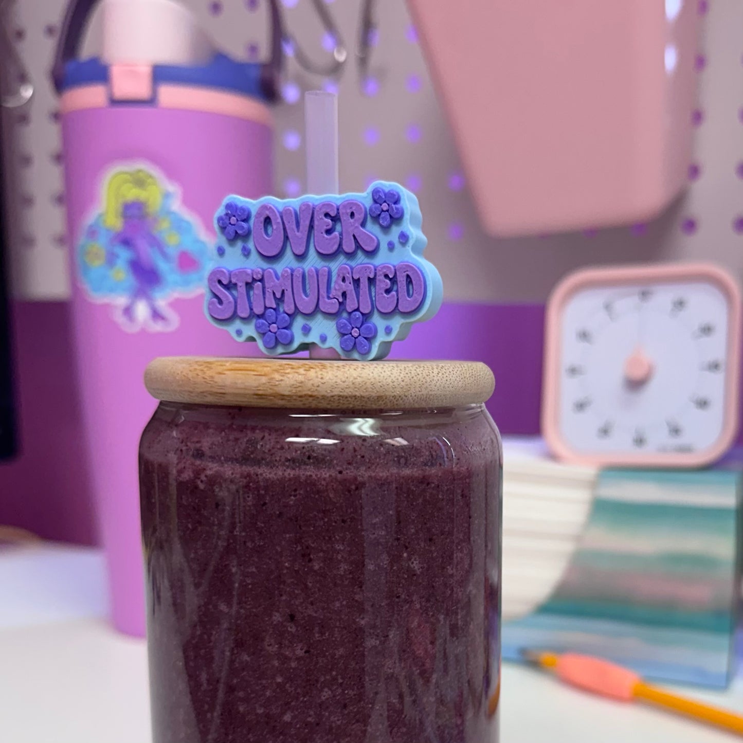 Overstimulated Straw Topper