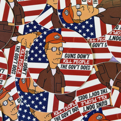 In Dale We Trust Sticker