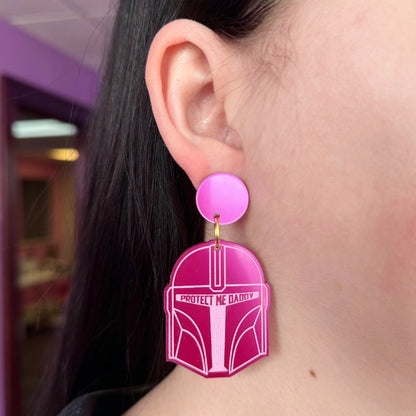 Protect Me Daddy Earrings