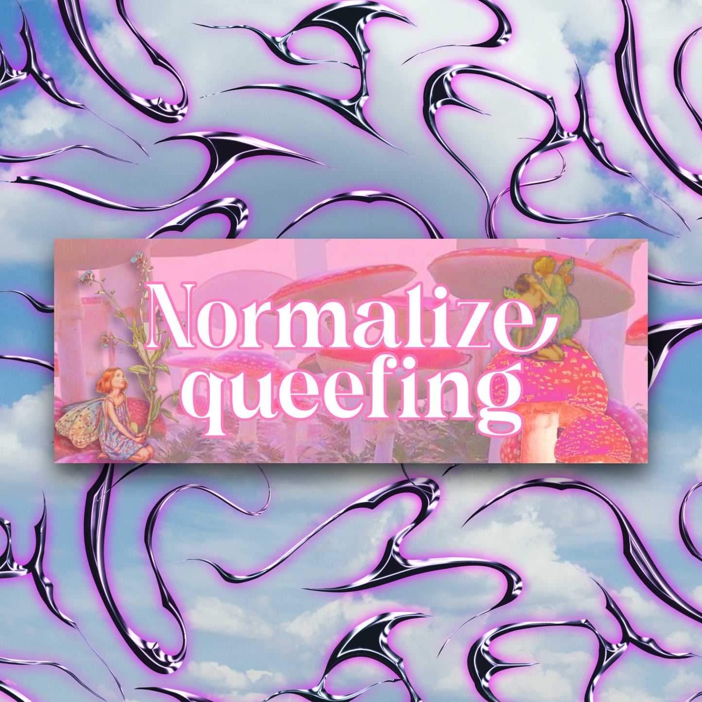 Normalize Queefing Bumper Magnet