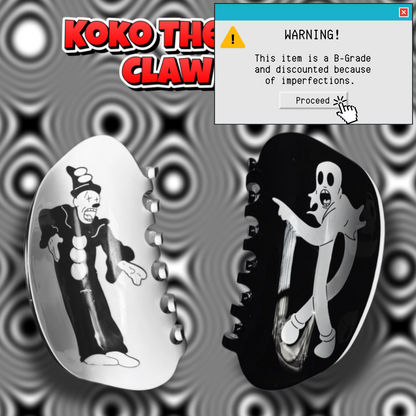 *B-GRADE* Koko The Clown Claw Clip