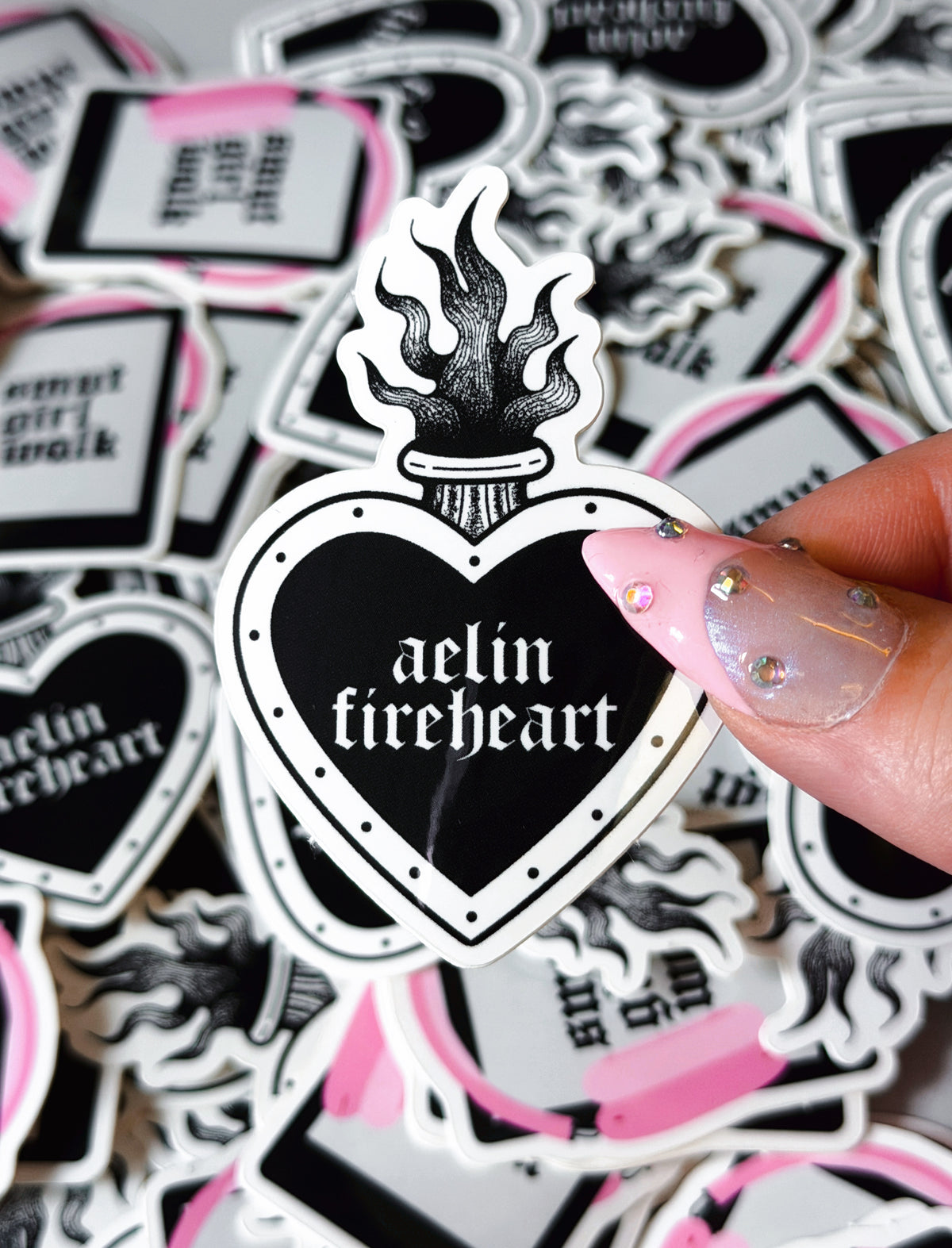 Fireheart Sticker
