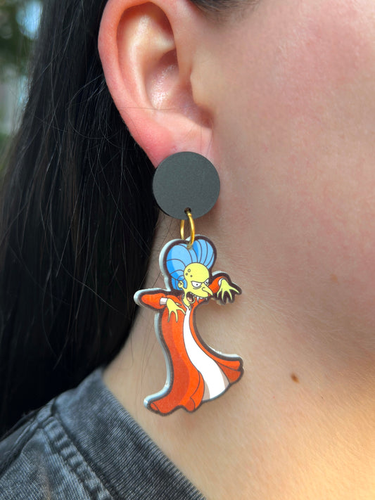 The Burnsy is a Vamp Earrings