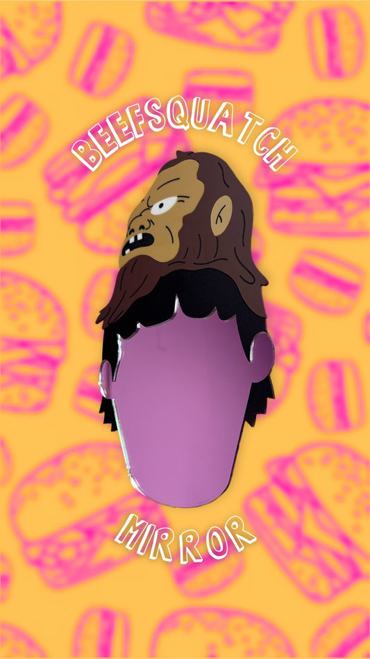 Beefsquatch Wall Mirror