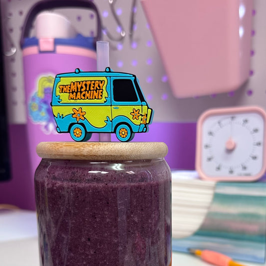 The Mystery Machine Straw Topper