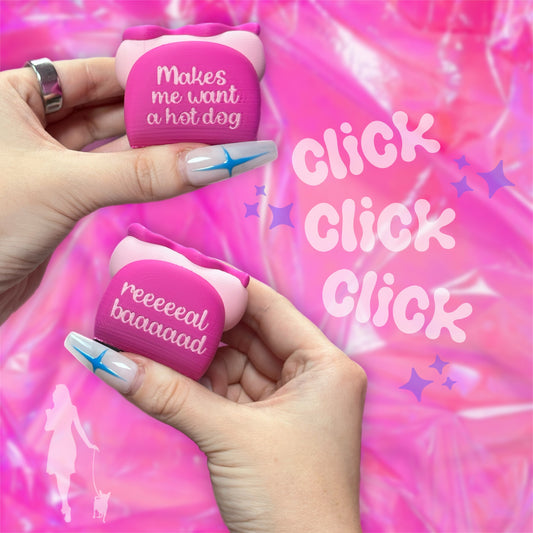 Paulette Dog Fidget Clicker