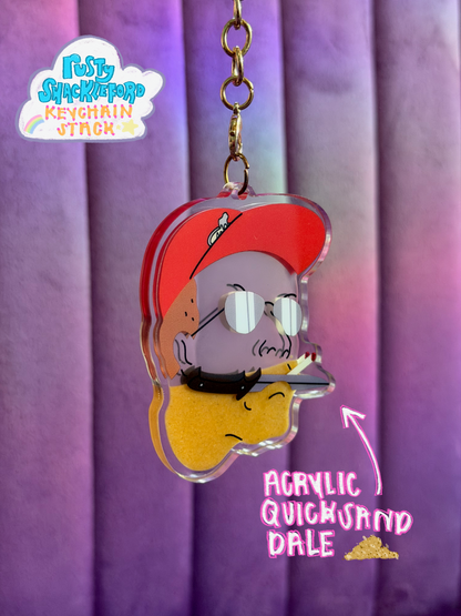 Rusty Shackleford Keychain Smoke Stack