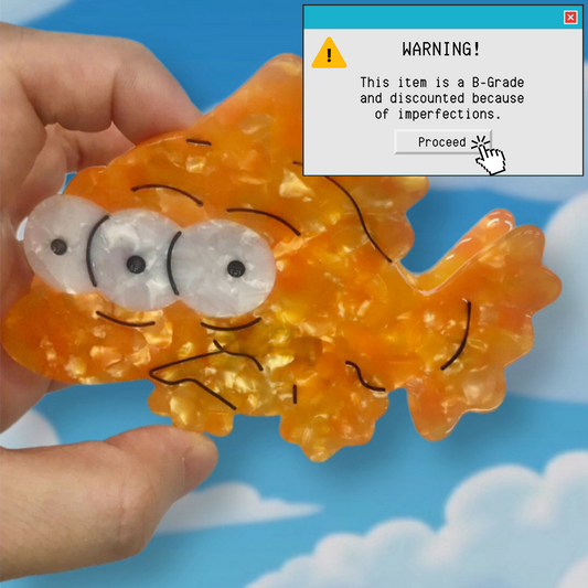 *B-GRADE* Blinky Claw Clip