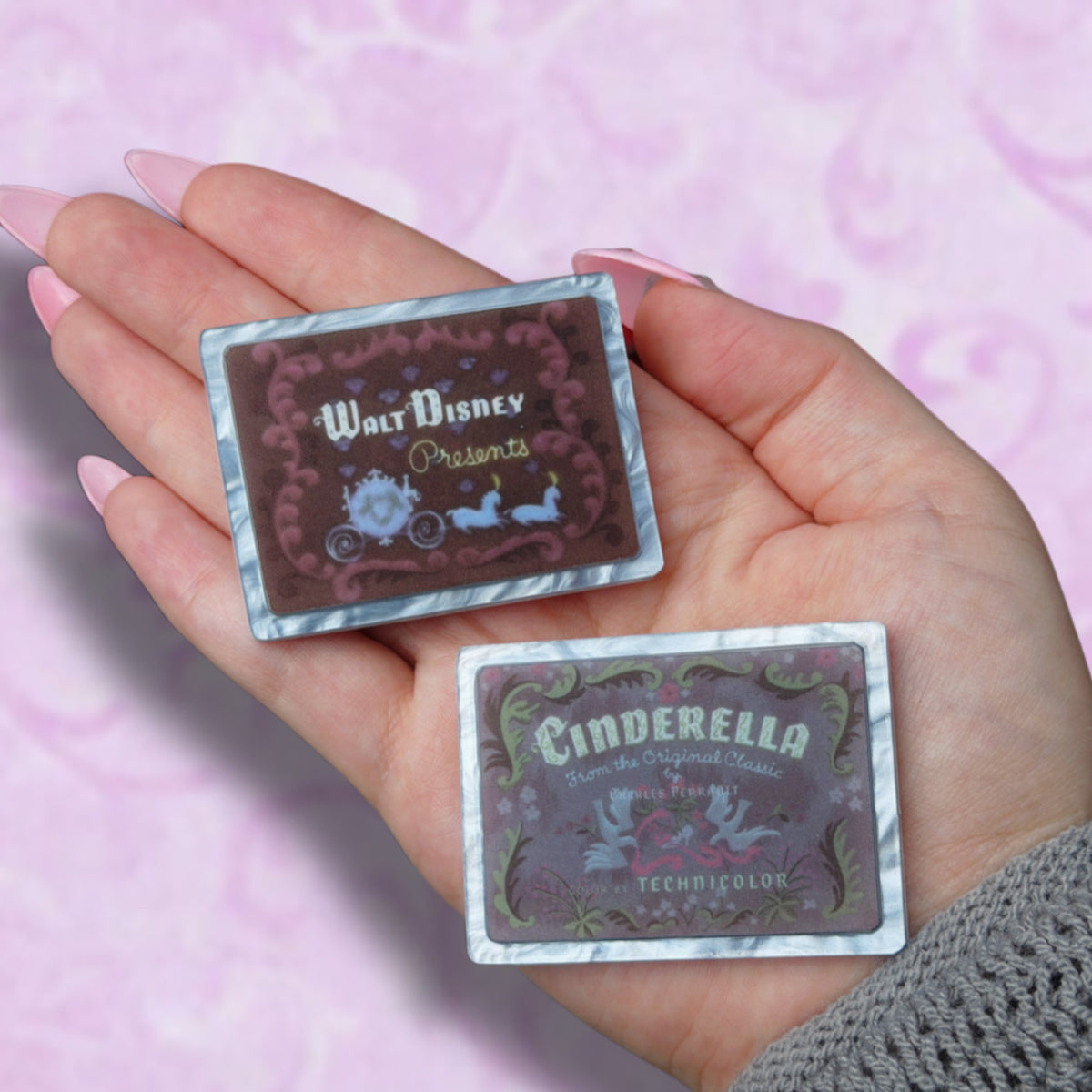 Glass Slipper Clip Duo
