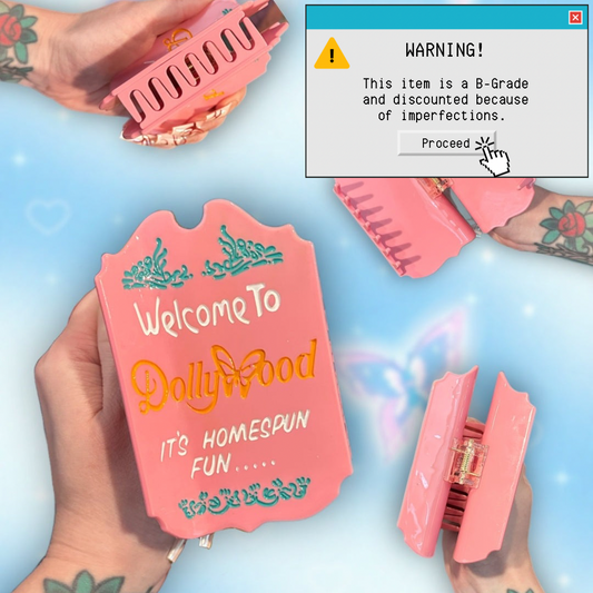*B-GRADE* Dollywood Claw Clip