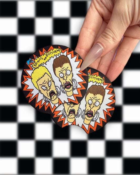 Beavis & Butthead Car Coasters