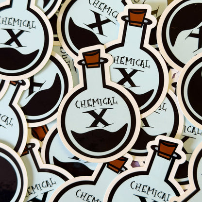 Chemical X Sticker
