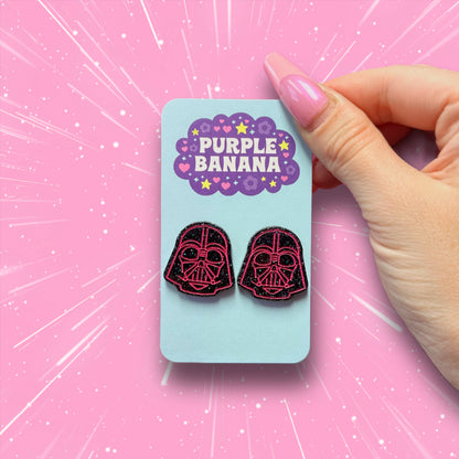 Dark Side Daddy Stud Earrings