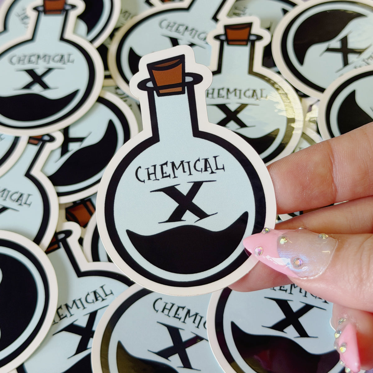 Chemical X Sticker