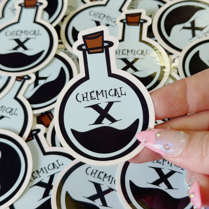 Chemical X Sticker