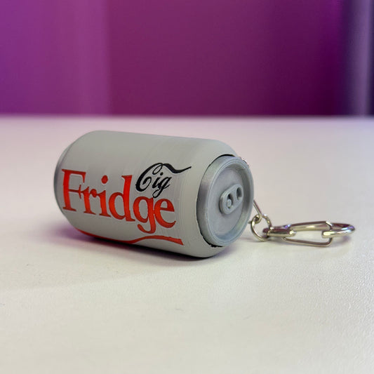 Fridge Cig Fidget Clicker Keychain