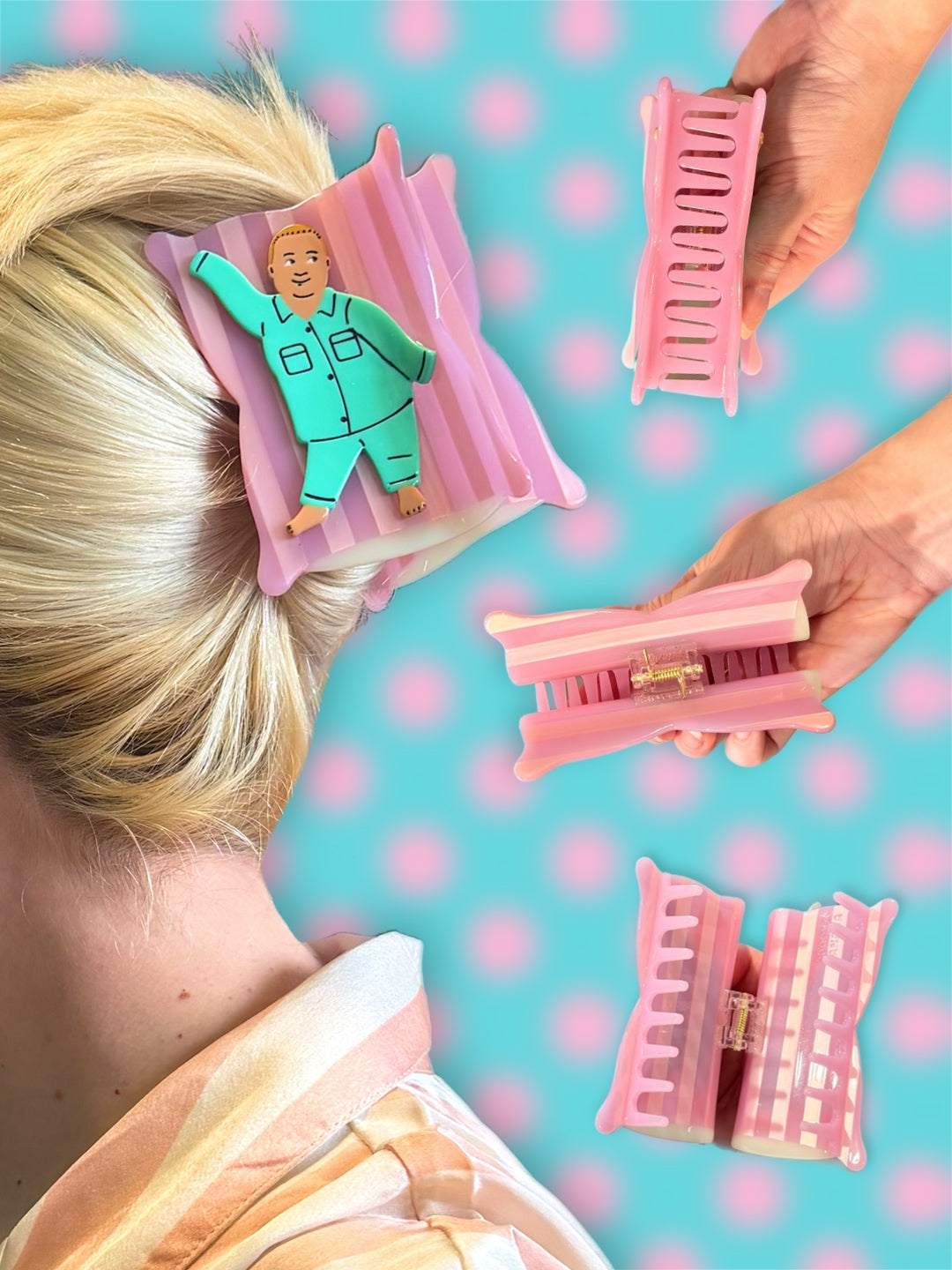 Bobby Sleepover Claw Clip