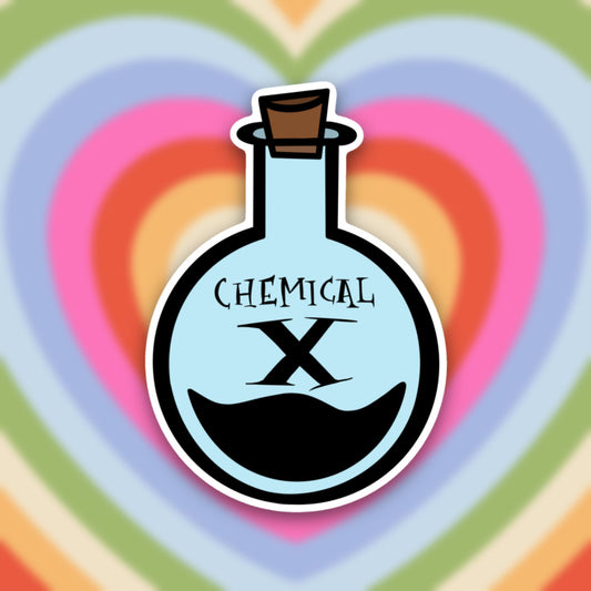 Chemical X Sticker