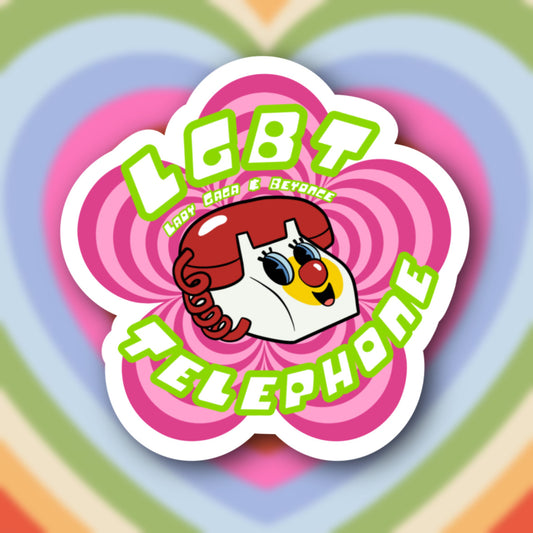 LGBT Telephone Sticker