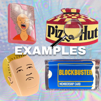 *B-GRADE* Pizza Hut Claw Clip