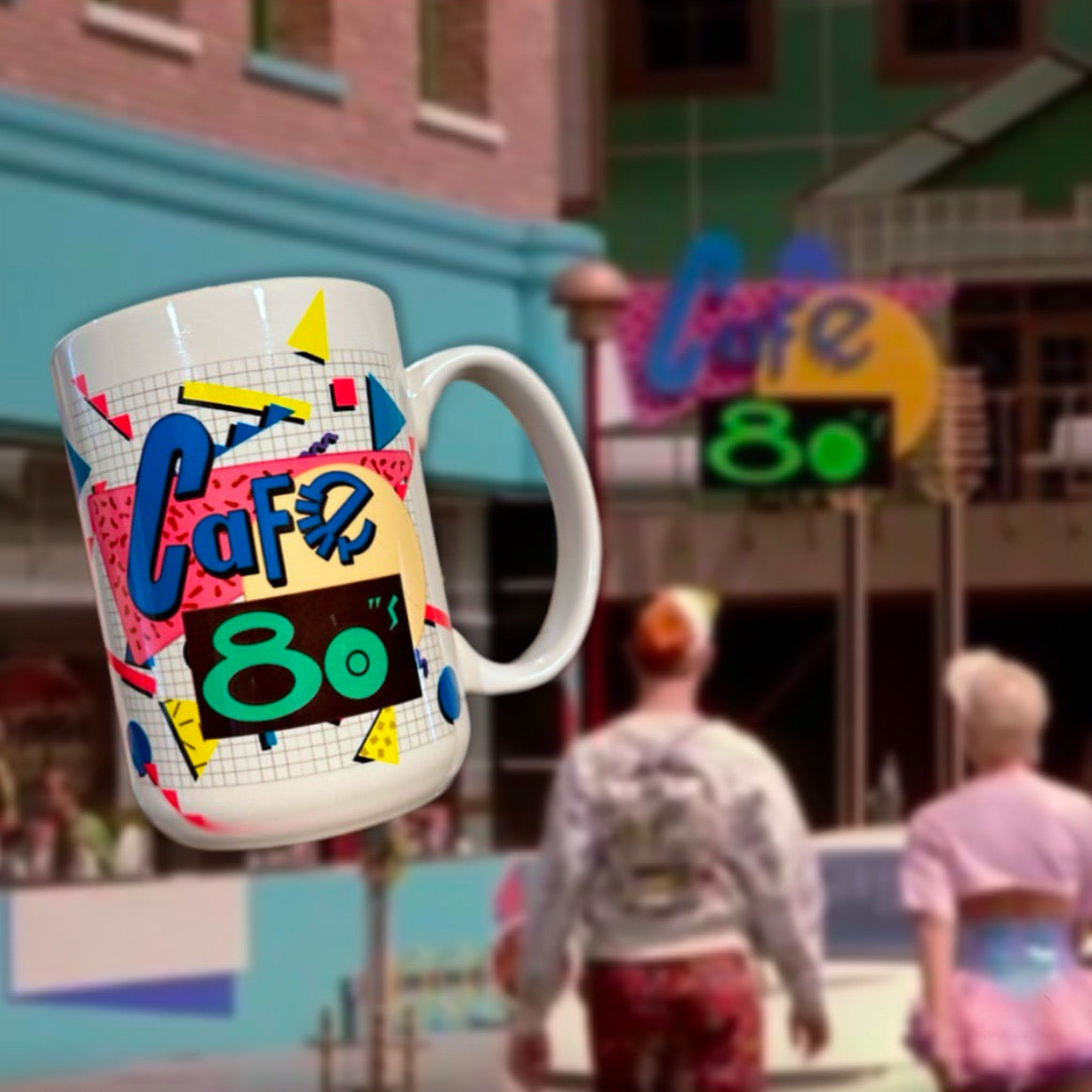 Cafe 80's Mug