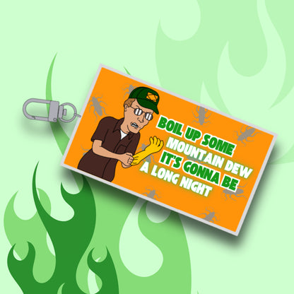 Boiled Mountain Dew Keychain