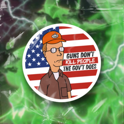 In Dale We Trust Sticker