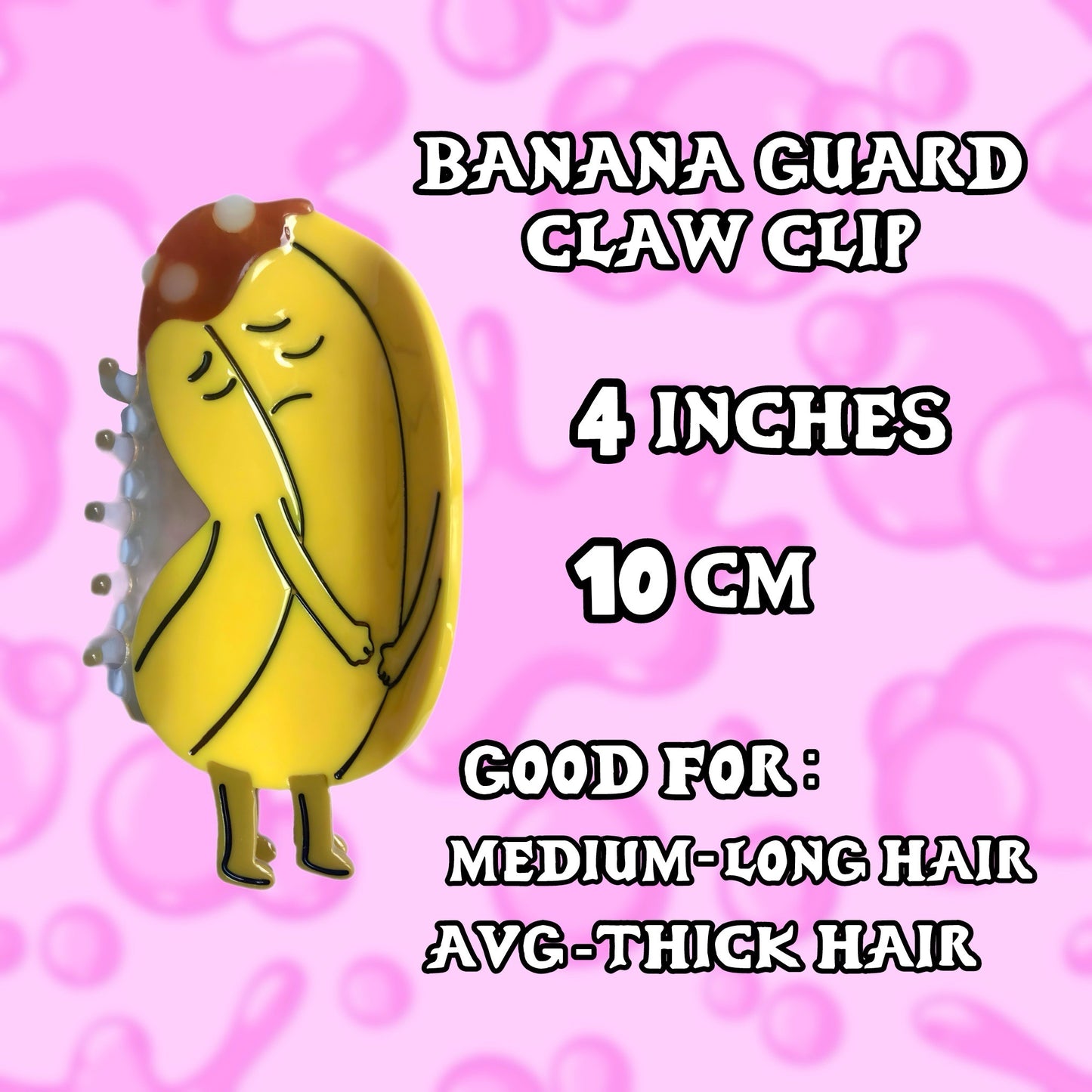 Banana Guard Claw Clip